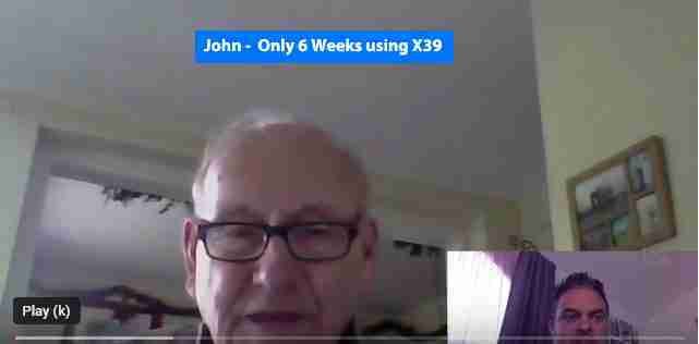 John x39 Lifewave Stem Cell Patch Testimonial after 6 days 